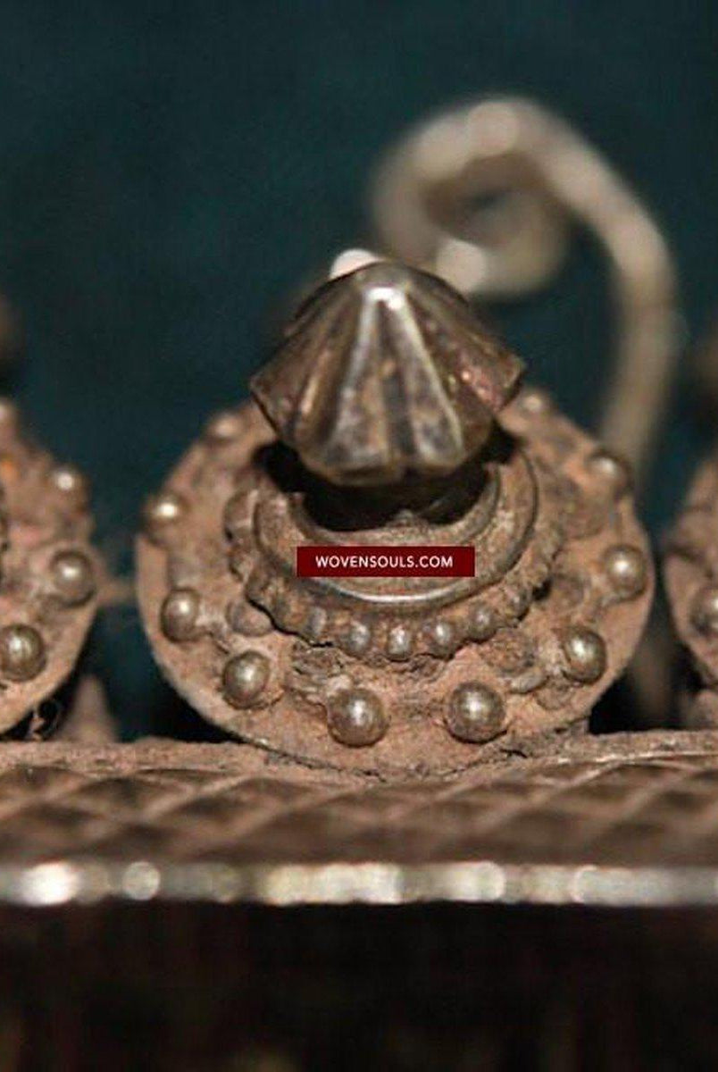 278 SOLD Museum Quality Old Silver Jewelry - Amulet Box Pendant With Inscription-WOVENSOULS-Antique-Vintage-Textiles-Art-Decor