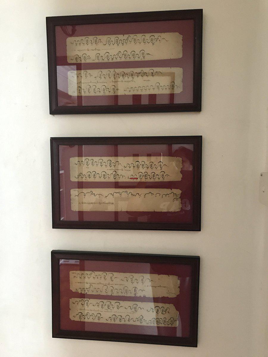 292 Rare Antique Buddhist Music Sutra Manuscript - World Heritage Art!-WOVENSOULS-Antique-Vintage-Textiles-Art-Decor