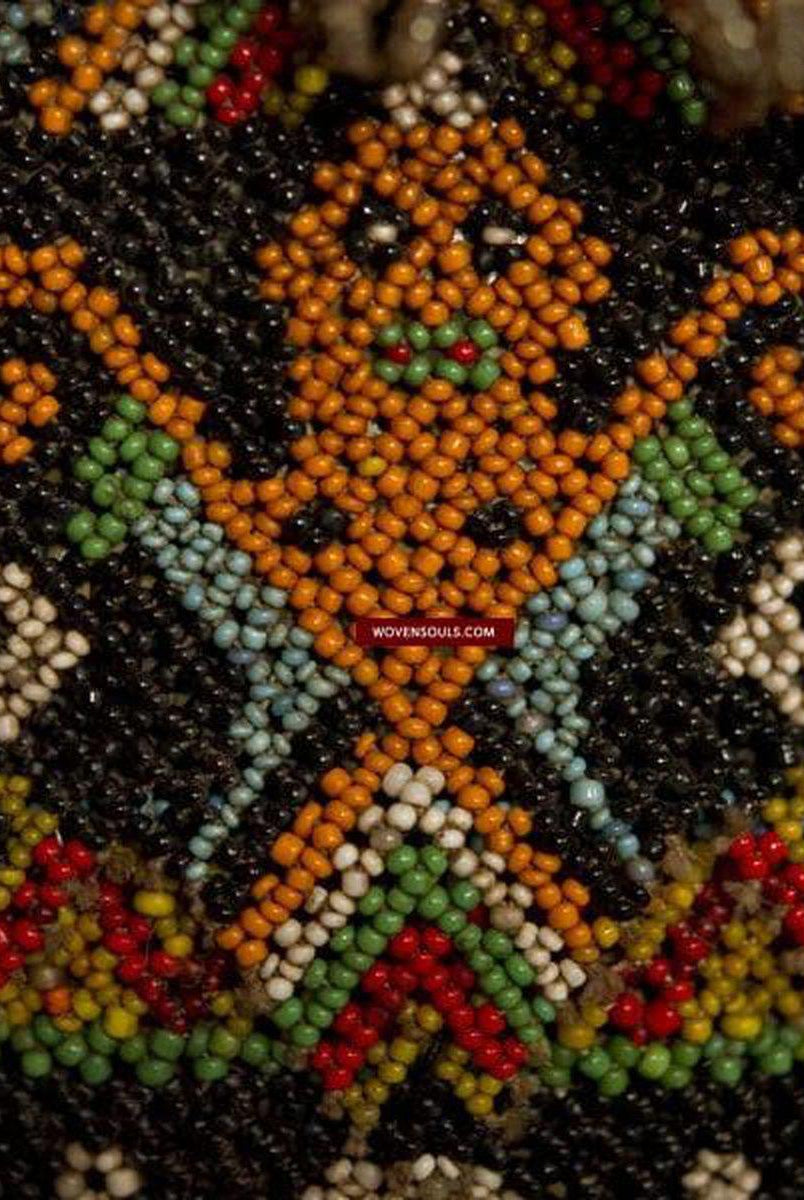 299 SOLD Antique Dayak Baby Carrier Kalimantan Borneo-WOVENSOULS-Antique-Vintage-Textiles-Art-Decor