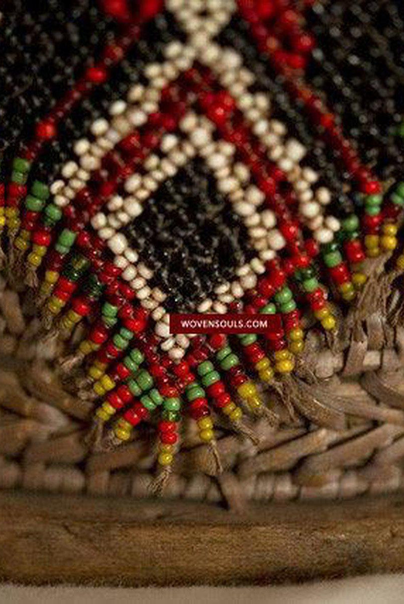 299 SOLD Antique Dayak Baby Carrier Kalimantan Borneo-WOVENSOULS-Antique-Vintage-Textiles-Art-Decor