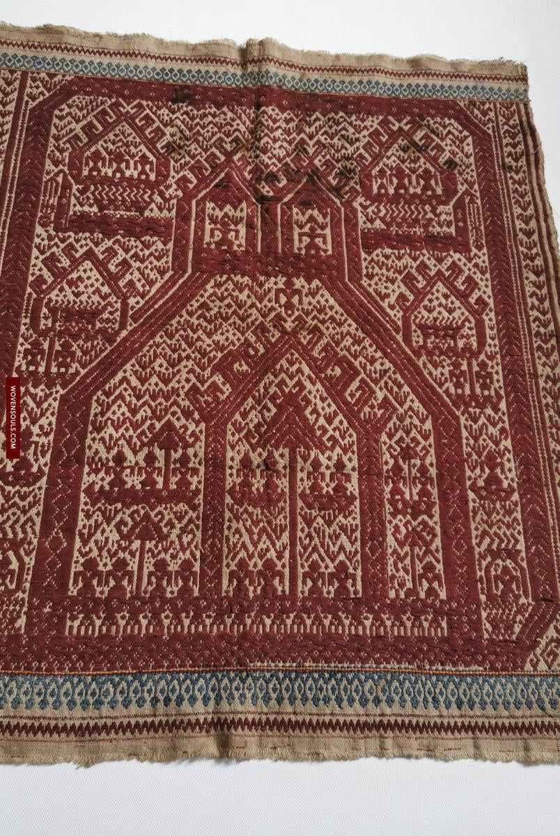 311 Antique Sumatra Tampan Ship Cloth-WOVENSOULS-Antique-Vintage-Textiles-Art-Decor