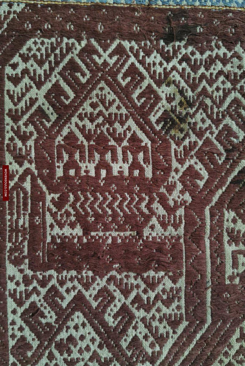 311 Antique Sumatra Tampan Ship Cloth-WOVENSOULS-Antique-Vintage-Textiles-Art-Decor