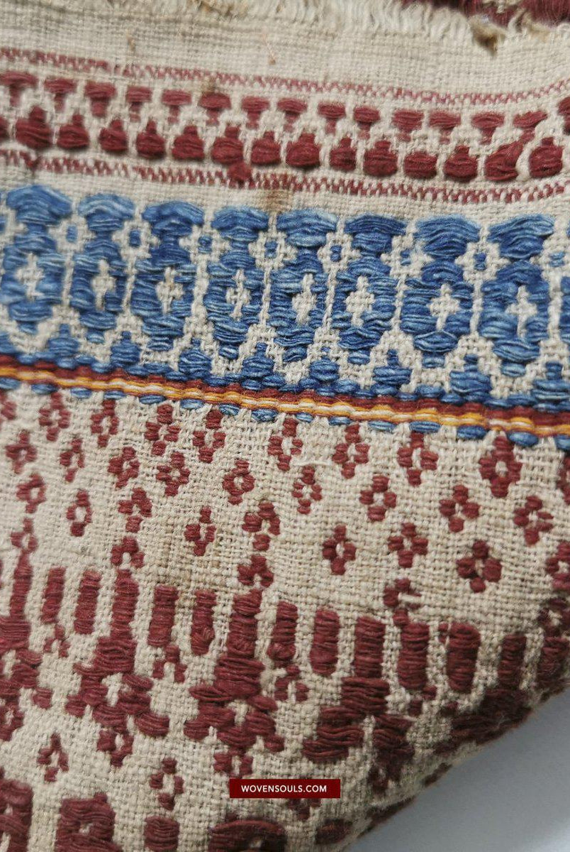 311 Antique Sumatra Tampan Ship Cloth-WOVENSOULS-Antique-Vintage-Textiles-Art-Decor
