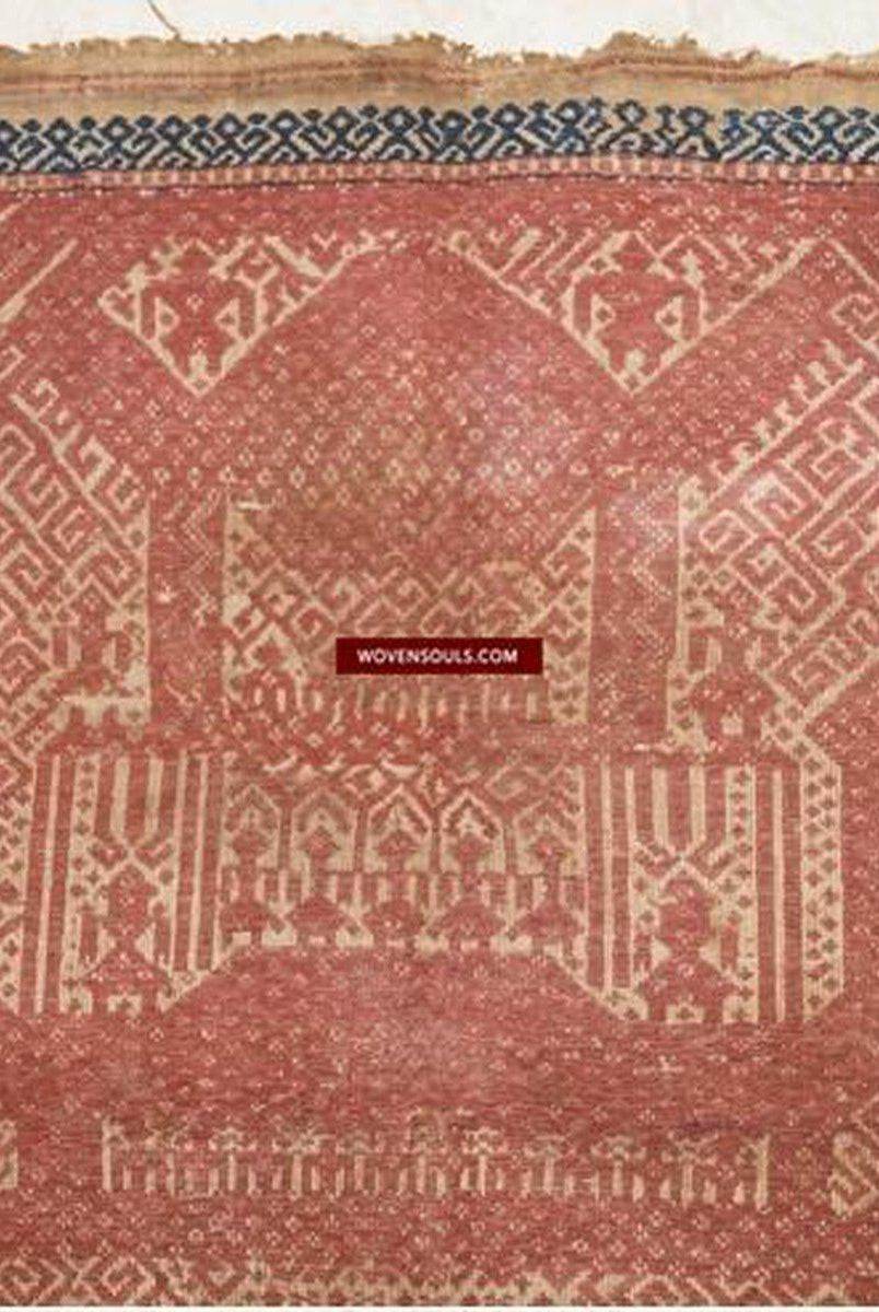 312 Antique Sumatran Tampan Ship cloth Textile Woven Art Indonesia-WOVENSOULS-Antique-Vintage-Textiles-Art-Decor