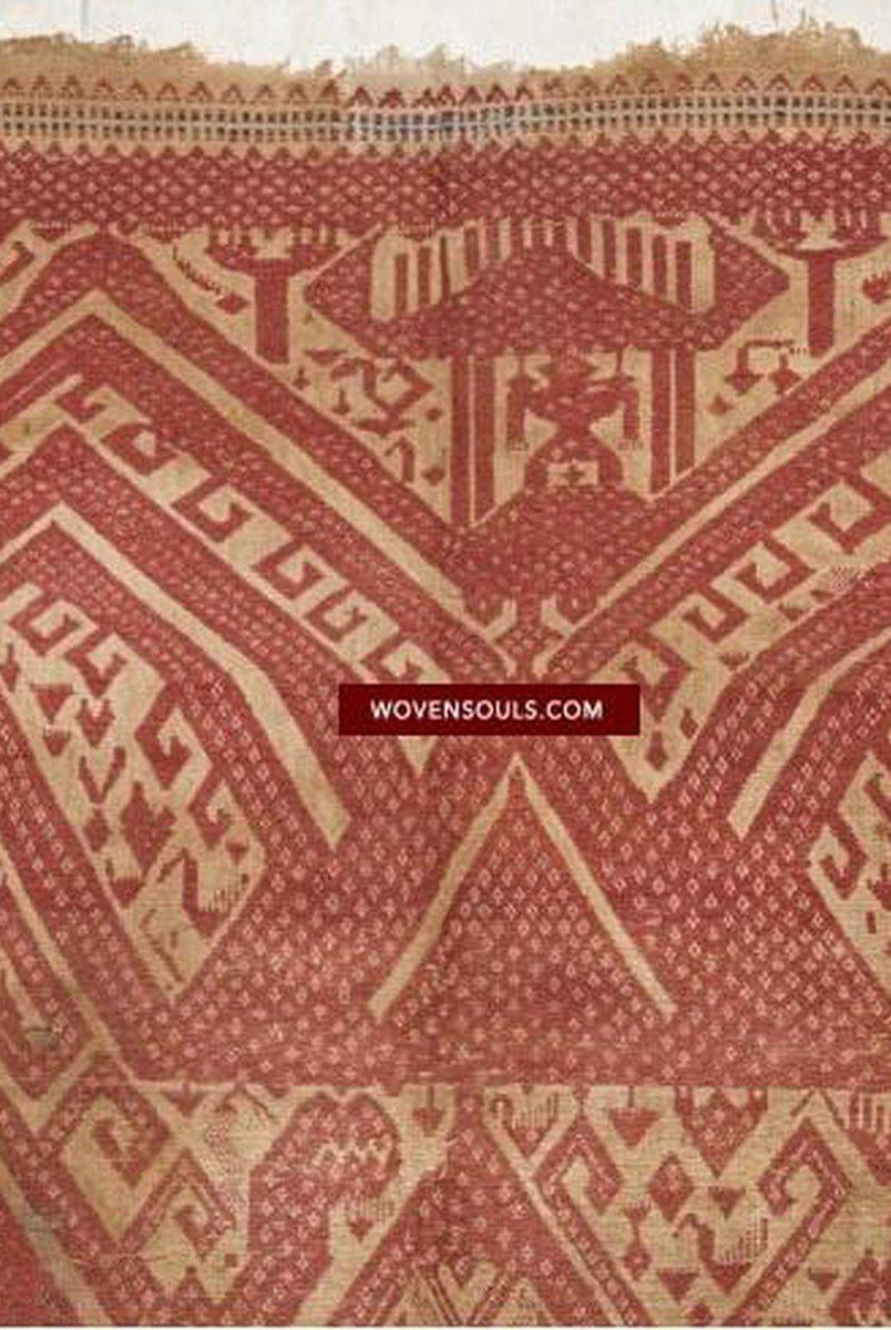 313 Antique Sumatran Tampan Shipcloth-WOVENSOULS-Antique-Vintage-Textiles-Art-Decor