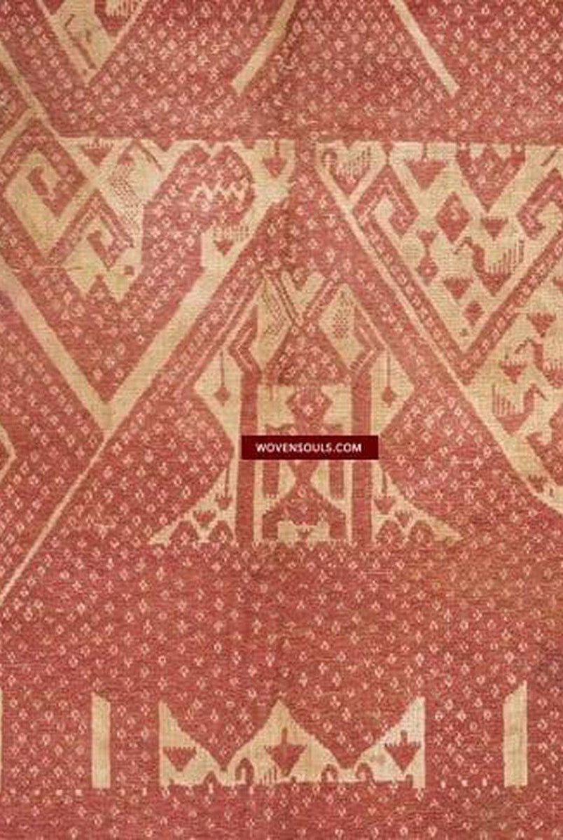 313 Antique Sumatran Tampan Shipcloth-WOVENSOULS-Antique-Vintage-Textiles-Art-Decor