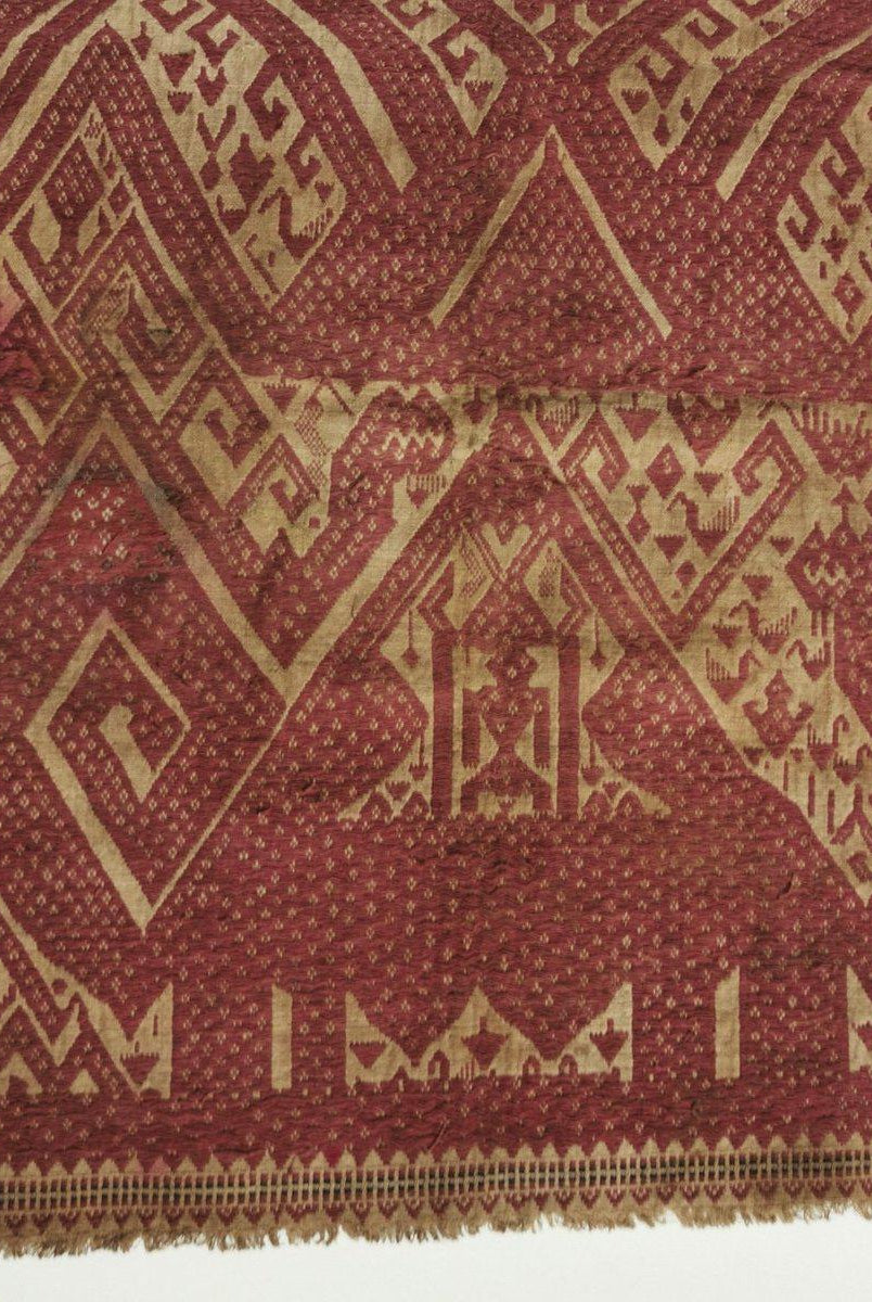 313 Antique Sumatran Tampan Shipcloth-WOVENSOULS-Antique-Vintage-Textiles-Art-Decor
