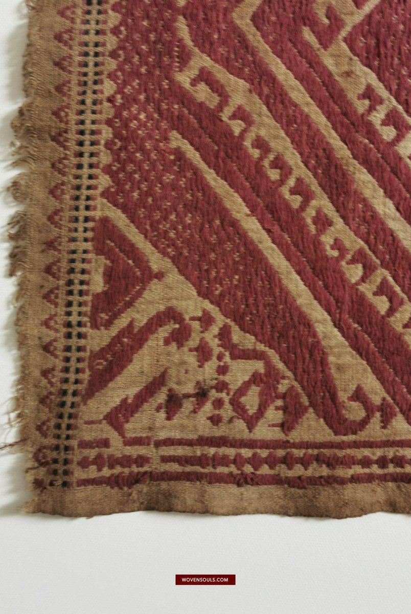 313 Antique Sumatran Tampan Shipcloth-WOVENSOULS-Antique-Vintage-Textiles-Art-Decor