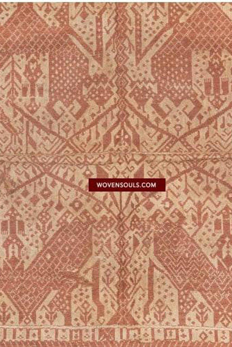 314 Exquisite ANtique Sumatra Weaving Tampan Shipcloth Textile-WOVENSOULS-Antique-Vintage-Textiles-Art-Decor