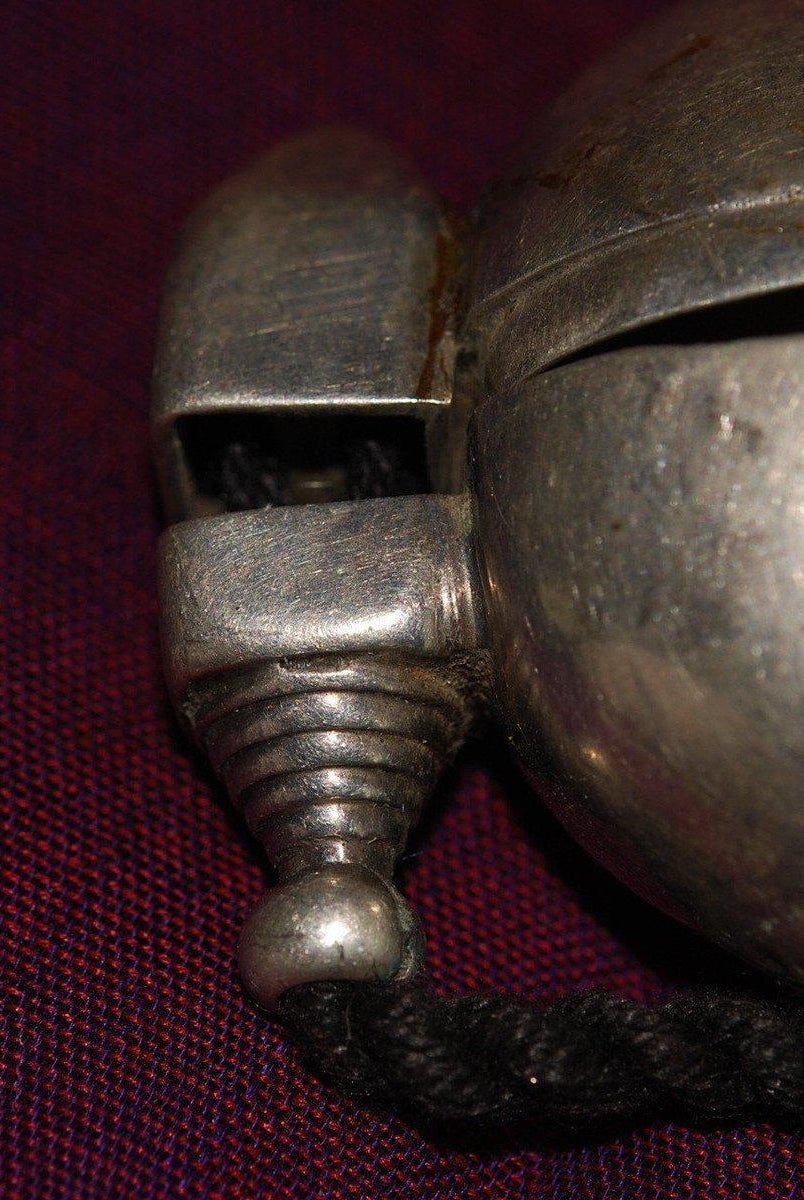 346 Old Silver Shaivite Pendant Ornament Indian Jewelry-WOVENSOULS-Antique-Vintage-Textiles-Art-Decor