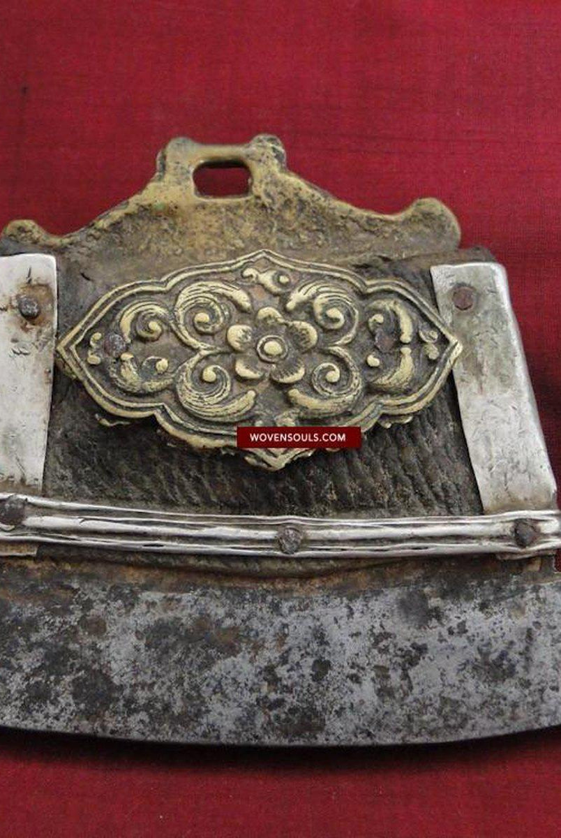 392 Smal Tibetan Flint Lighter-WOVENSOULS-Antique-Vintage-Textiles-Art-Decor