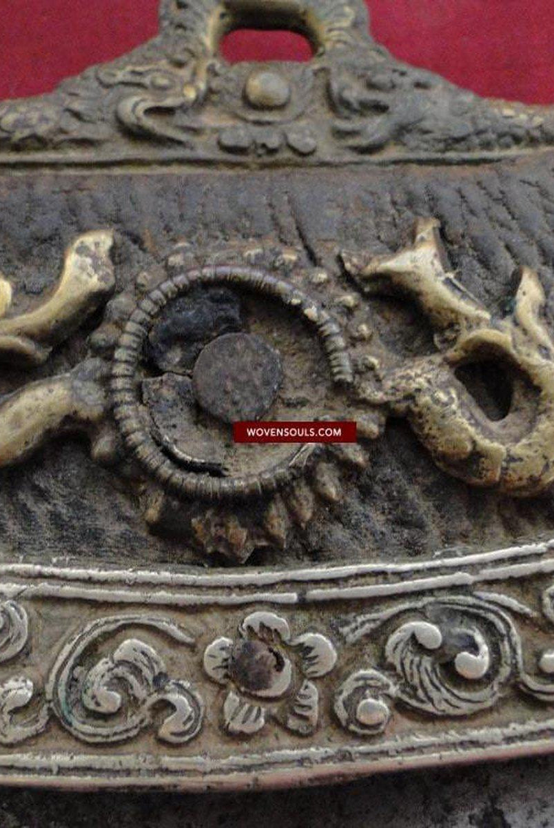 392 Smal Tibetan Flint Lighter-WOVENSOULS-Antique-Vintage-Textiles-Art-Decor