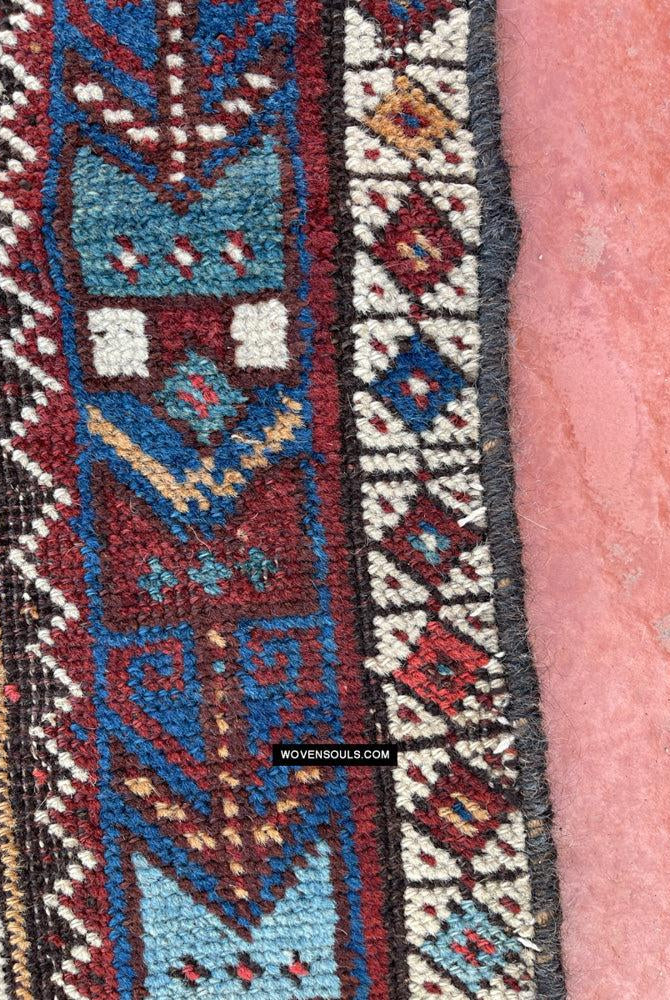 409 Antique Afshar Bird Rug - Gallery-2-WOVENSOULS Antique Textiles & Art Gallery