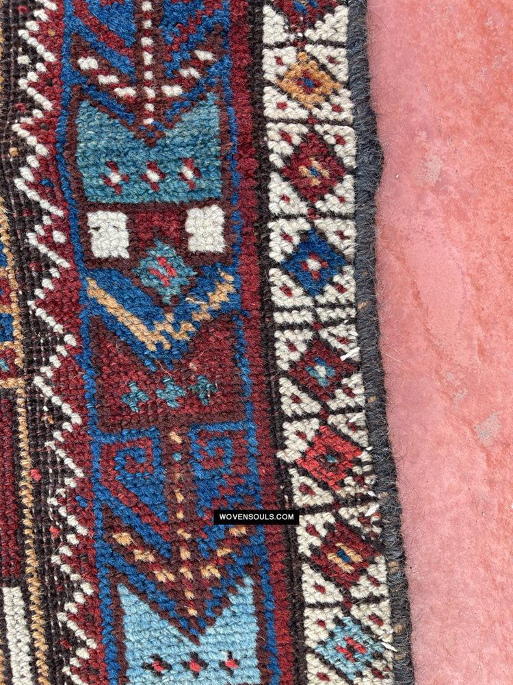 409 Antique Afshar Bird Rug - Gallery-2-WOVENSOULS Antique Textiles & Art Gallery