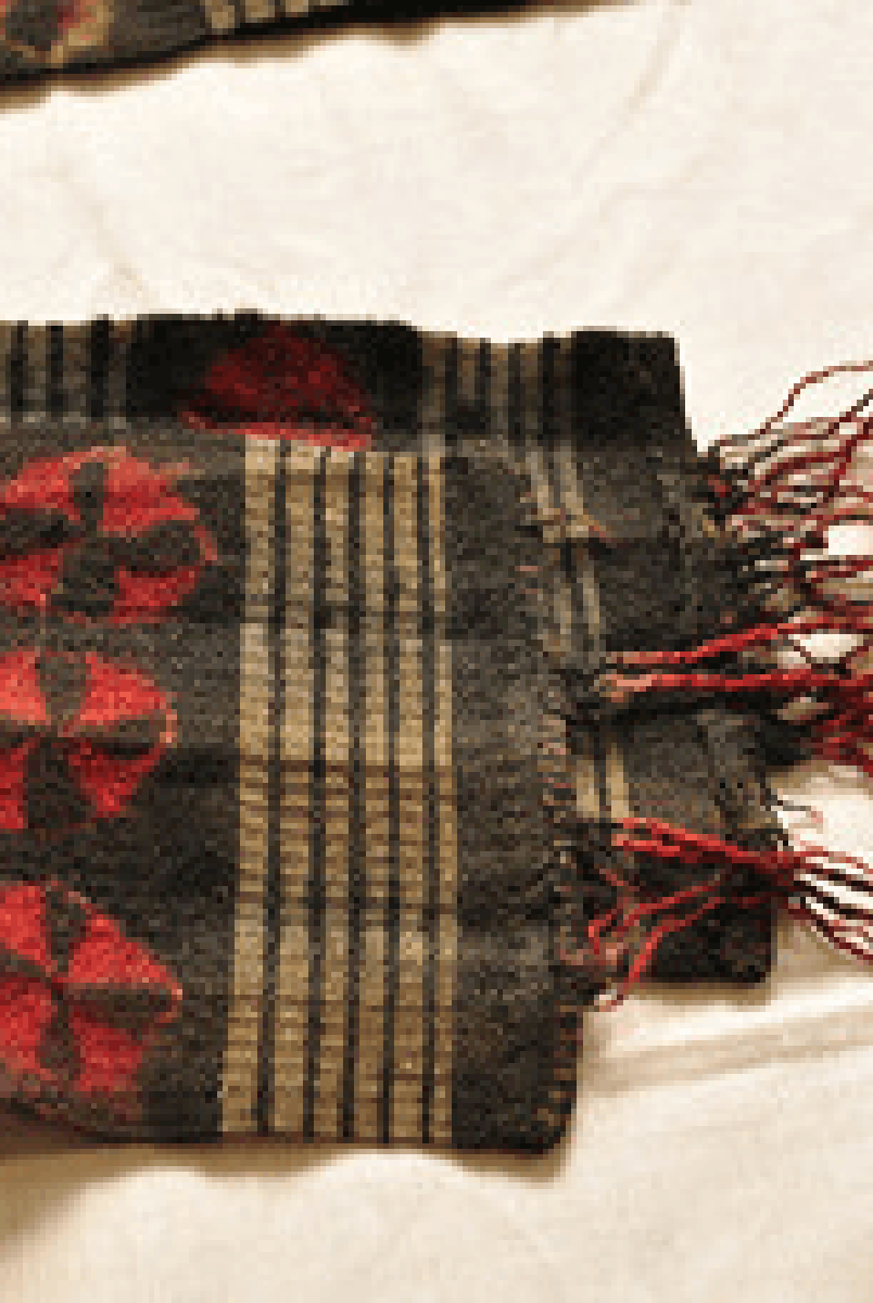 411 SOLD Vintage Himalayan Kaabo Sash Cummerband-WOVENSOULS-Antique-Vintage-Textiles-Art-Decor