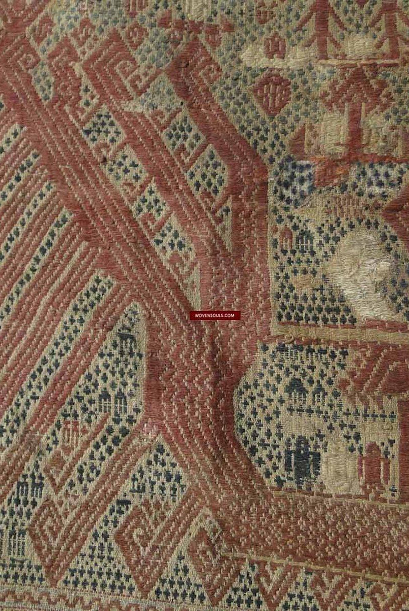 415 Antique Tampan Kalianda Tampan Ship Cloth-WOVENSOULS-Antique-Vintage-Textiles-Art-Decor