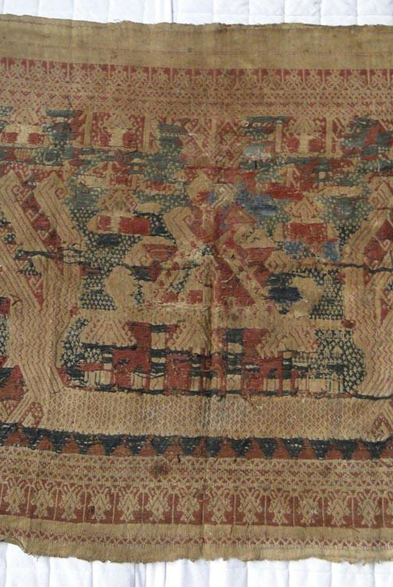 415 Antique Tampan Kalianda Tampan Ship Cloth-WOVENSOULS-Antique-Vintage-Textiles-Art-Decor