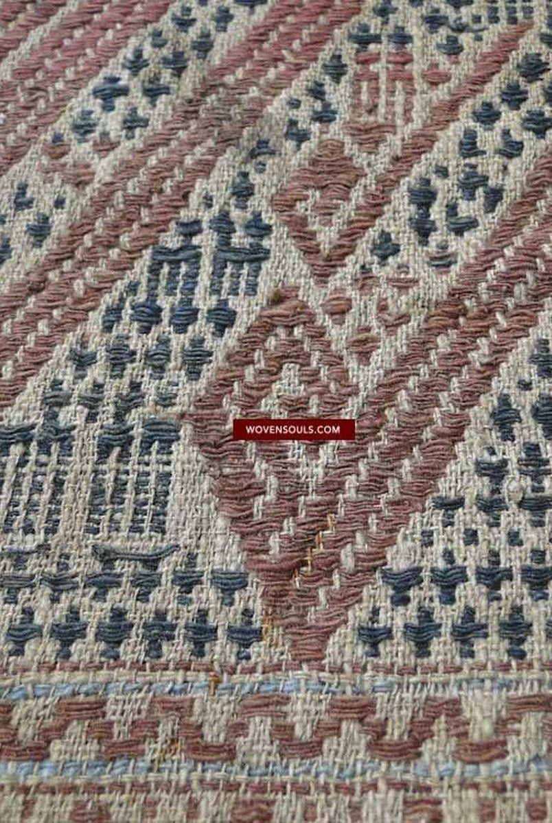 415 Antique Tampan Kalianda Tampan Ship Cloth-WOVENSOULS-Antique-Vintage-Textiles-Art-Decor