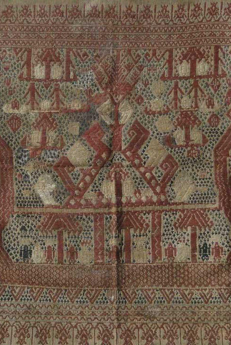415 Antique Tampan Kalianda Tampan Ship Cloth-WOVENSOULS-Antique-Vintage-Textiles-Art-Decor
