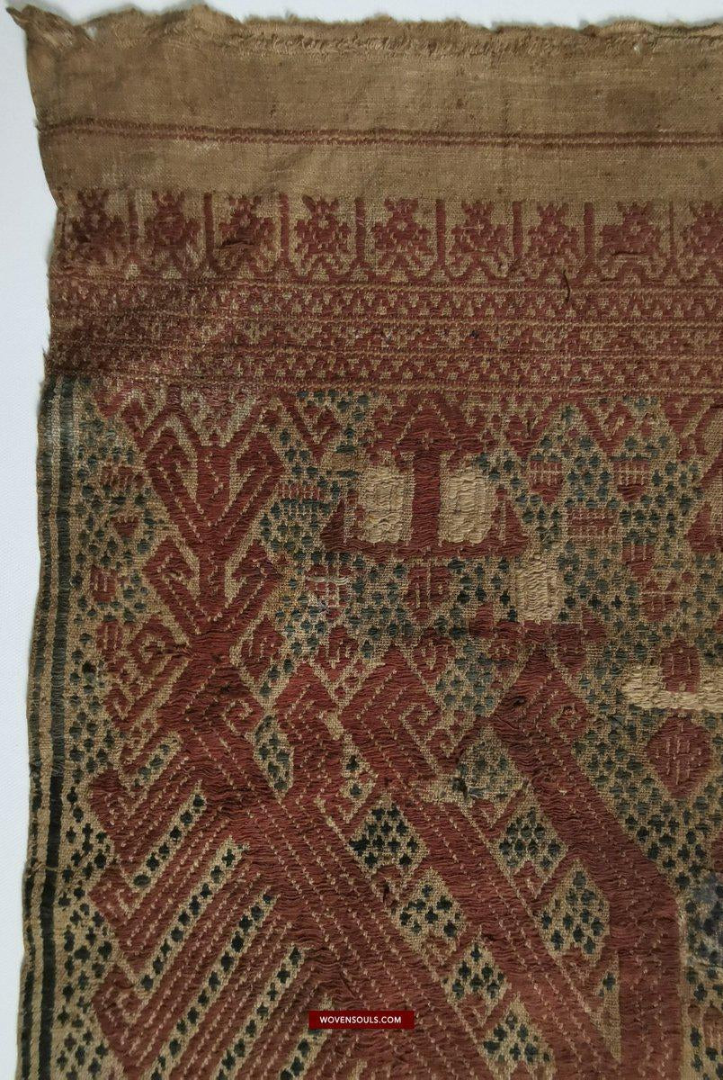 415 Antique Tampan Kalianda Tampan Ship Cloth-WOVENSOULS-Antique-Vintage-Textiles-Art-Decor