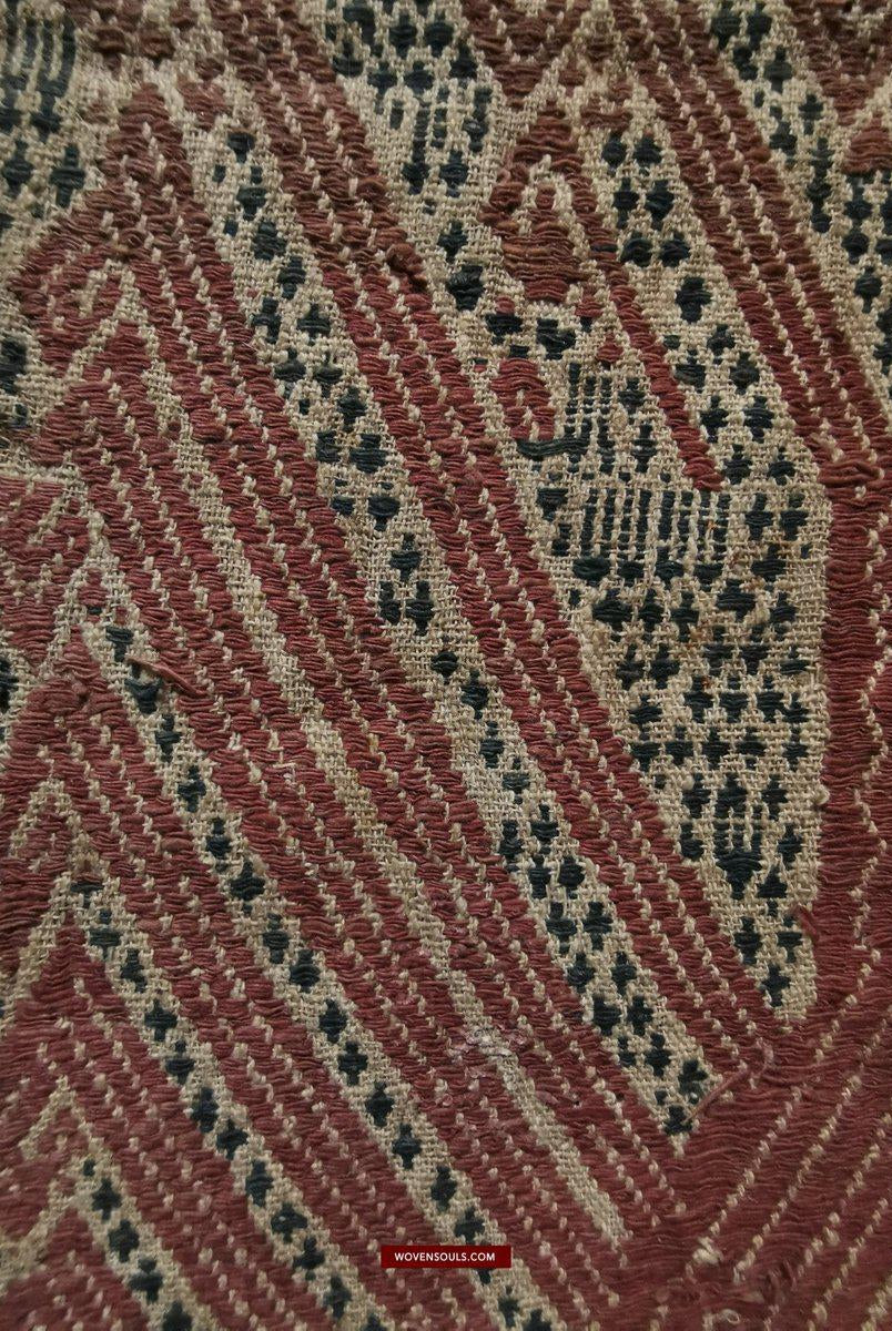 415 Antique Tampan Kalianda Tampan Ship Cloth-WOVENSOULS-Antique-Vintage-Textiles-Art-Decor