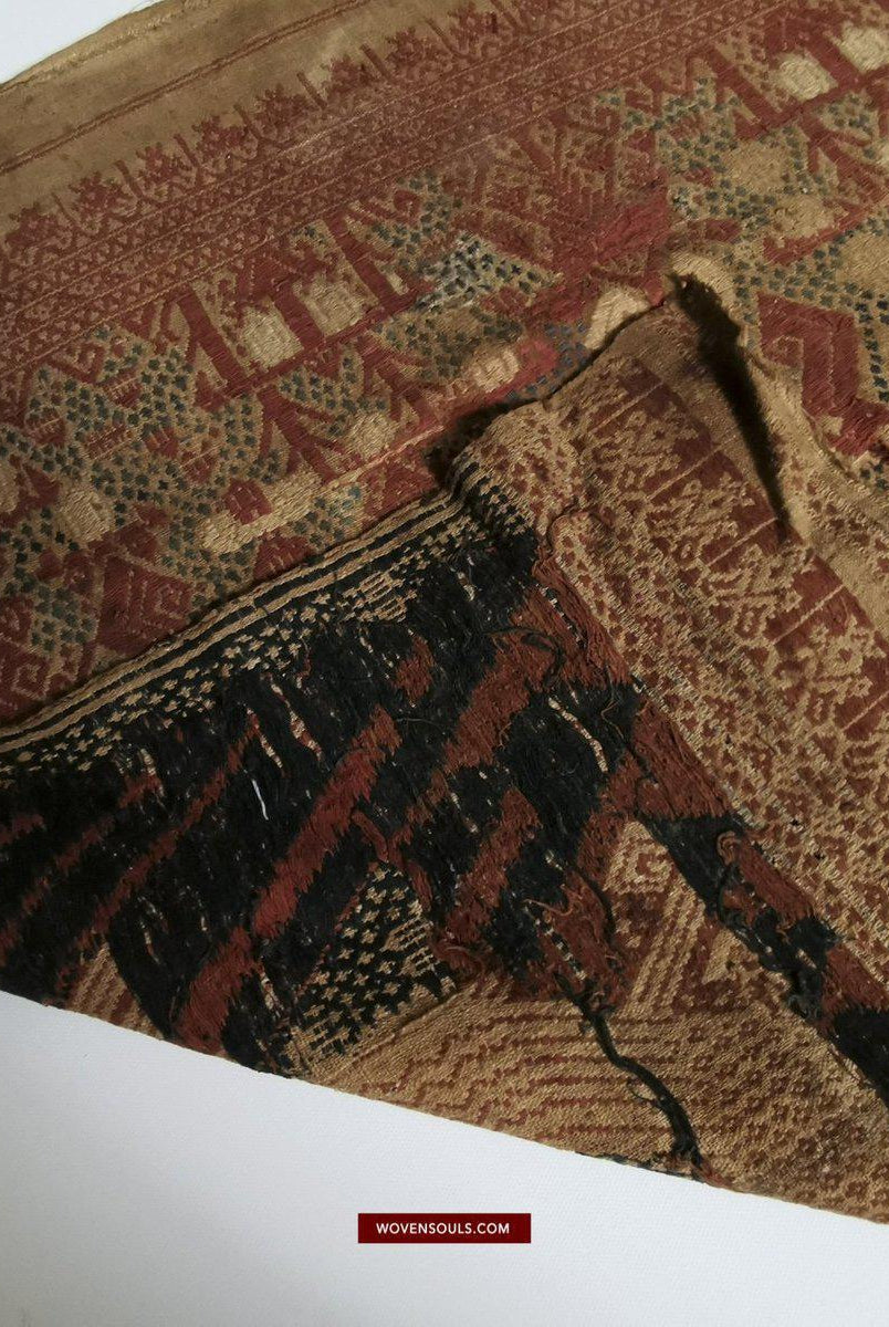 415 Antique Tampan Kalianda Tampan Ship Cloth-WOVENSOULS-Antique-Vintage-Textiles-Art-Decor