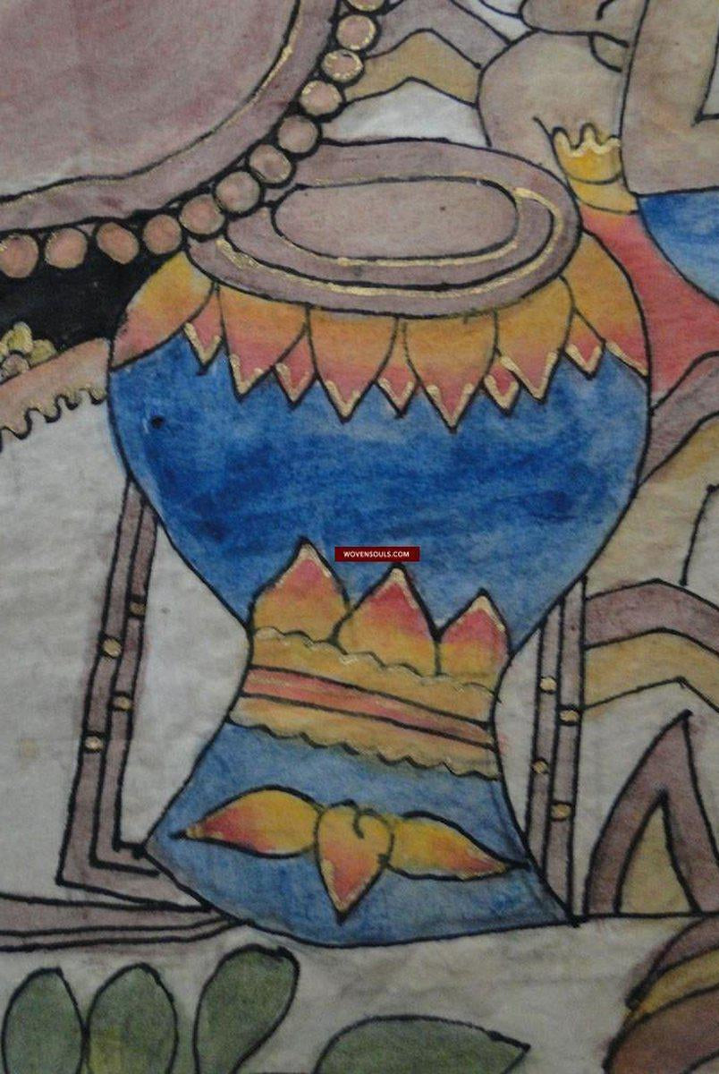 429 Peinture javanaise - Wayang Beber Art par Ning Istiariningsih-WOVENSOULS-Antique-Vintage-Textiles-Art-Décor