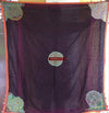 466 Superb Old Kutch SHawl Textile - Rare Square format-WOVENSOULS-Antique-Vintage-Textiles-Art-Decor