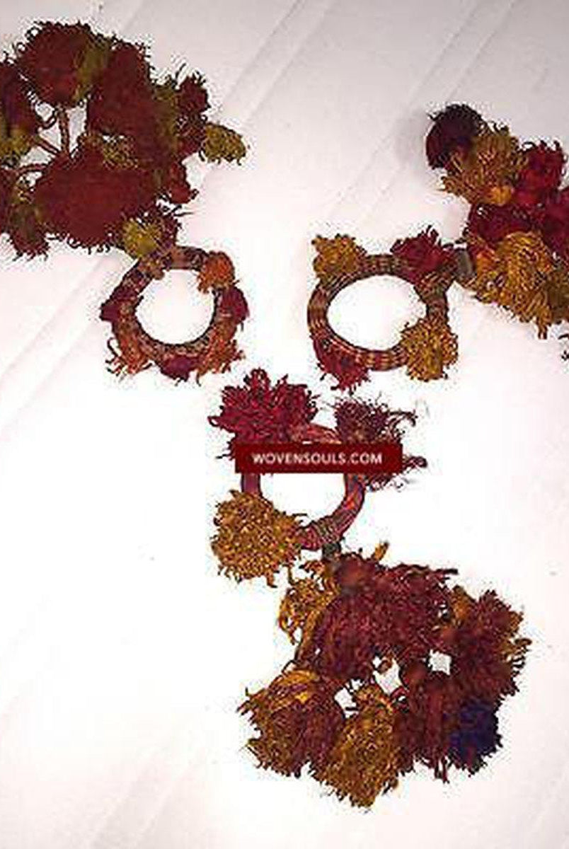 476 Braccialetti Banjara vintage - Tessuti a mano - Set di 3-WOVENSOULS-Arredamento artistico-tessile-vintage-antico