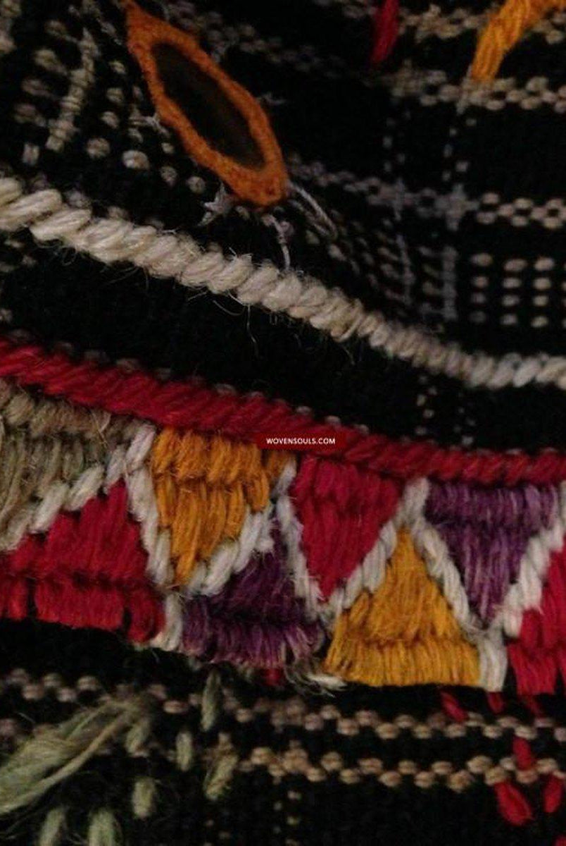 483 jupe Bishnoi vintage - Laine tissée à la main-WOVENSOULS-Antique-Vintage-Textiles-Art-Décor