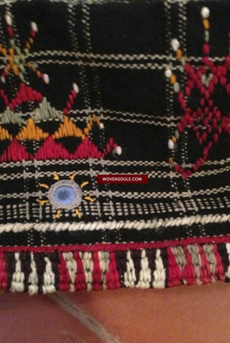 483 jupe Bishnoi vintage - Laine tissée à la main-WOVENSOULS-Antique-Vintage-Textiles-Art-Décor