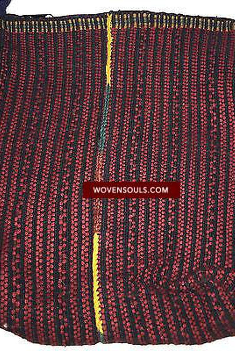 5141 Vintage Myanmar Hilltribe Handwoven Slingbag-WOVENSOULS-Antique-Vintage-Textiles-Art-Decor