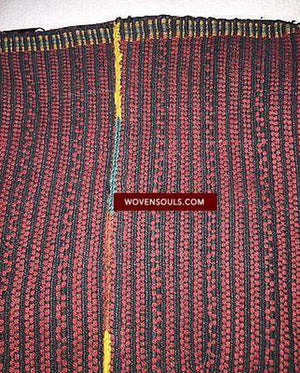 5141 Vintage Myanmar Hilltribe Handwoven Slingbag-WOVENSOULS-Antique-Vintage-Textiles-Art-Decor