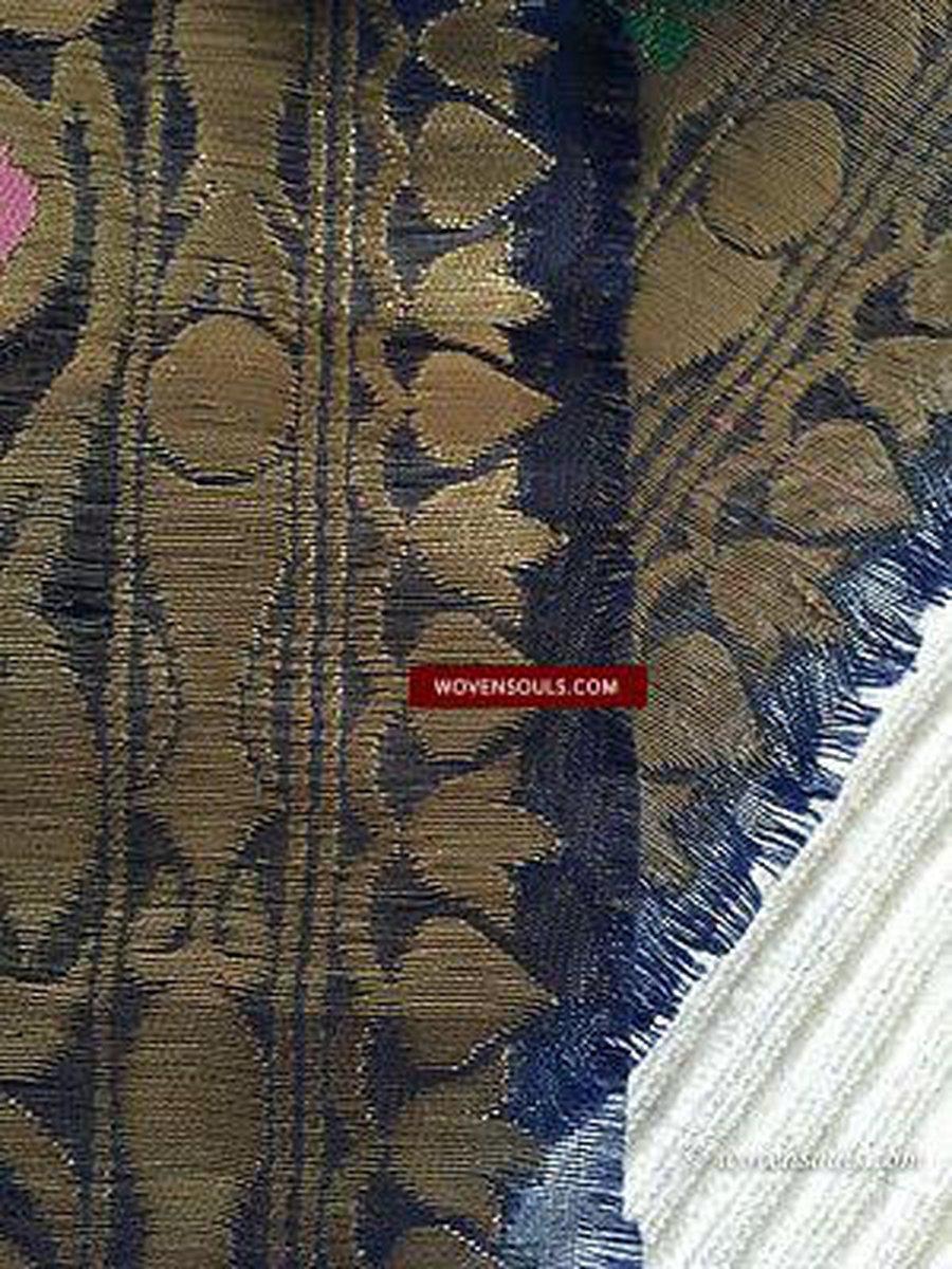 5173 Vintage Zari Border from Sari-WOVENSOULS-Antique-Vintage-Textiles-Art-Decor