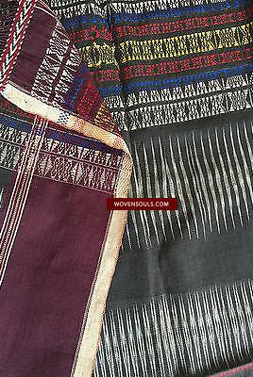 5195 Antique Batak Ulos Shoulder Cloth-WOVENSOULS-Antique-Vintage-Textiles-Art-Decor