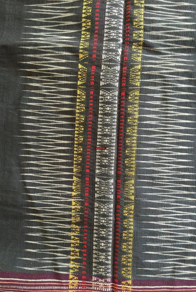 5195 Antique Batak Ulos Shoulder Cloth-WOVENSOULS-Antique-Vintage-Textiles-Art-Decor
