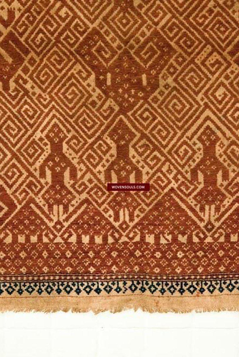 520 Antique Tampan Ship cloth SUmatra Indonesia Textile Art-WOVENSOULS-Antique-Vintage-Textiles-Art-Decor