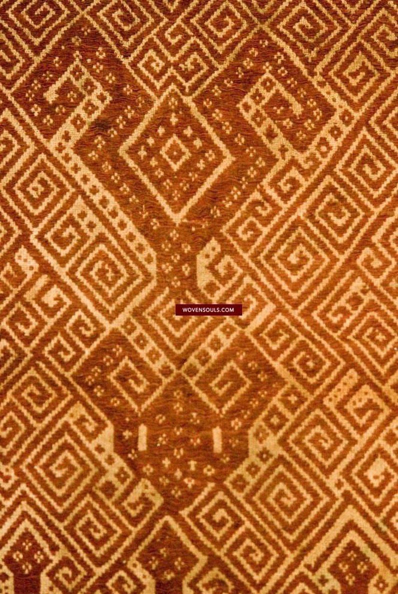 520 Antique Tampan Ship cloth SUmatra Indonesia Textile Art-WOVENSOULS-Antique-Vintage-Textiles-Art-Decor