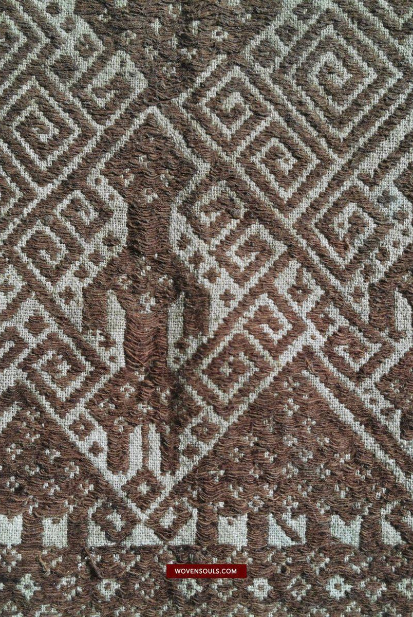 520 Antique Tampan Ship cloth SUmatra Indonesia Textile Art-WOVENSOULS-Antique-Vintage-Textiles-Art-Decor