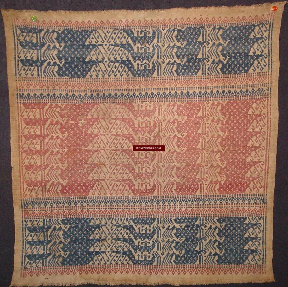 523 Antique Tampan Ship Cloth-WOVENSOULS-Antique-Vintage-Textiles-Art-Decor