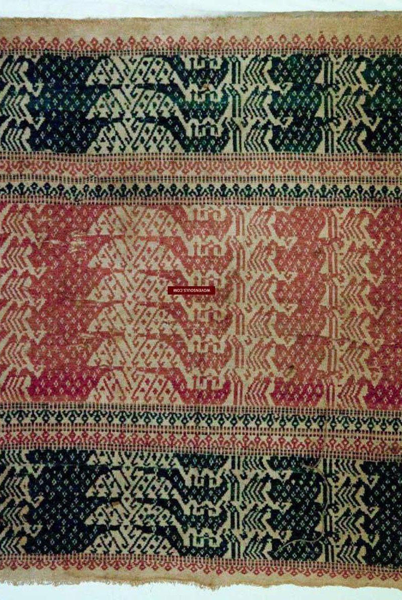 523 Antique Tampan Ship Cloth-WOVENSOULS-Antique-Vintage-Textiles-Art-Decor