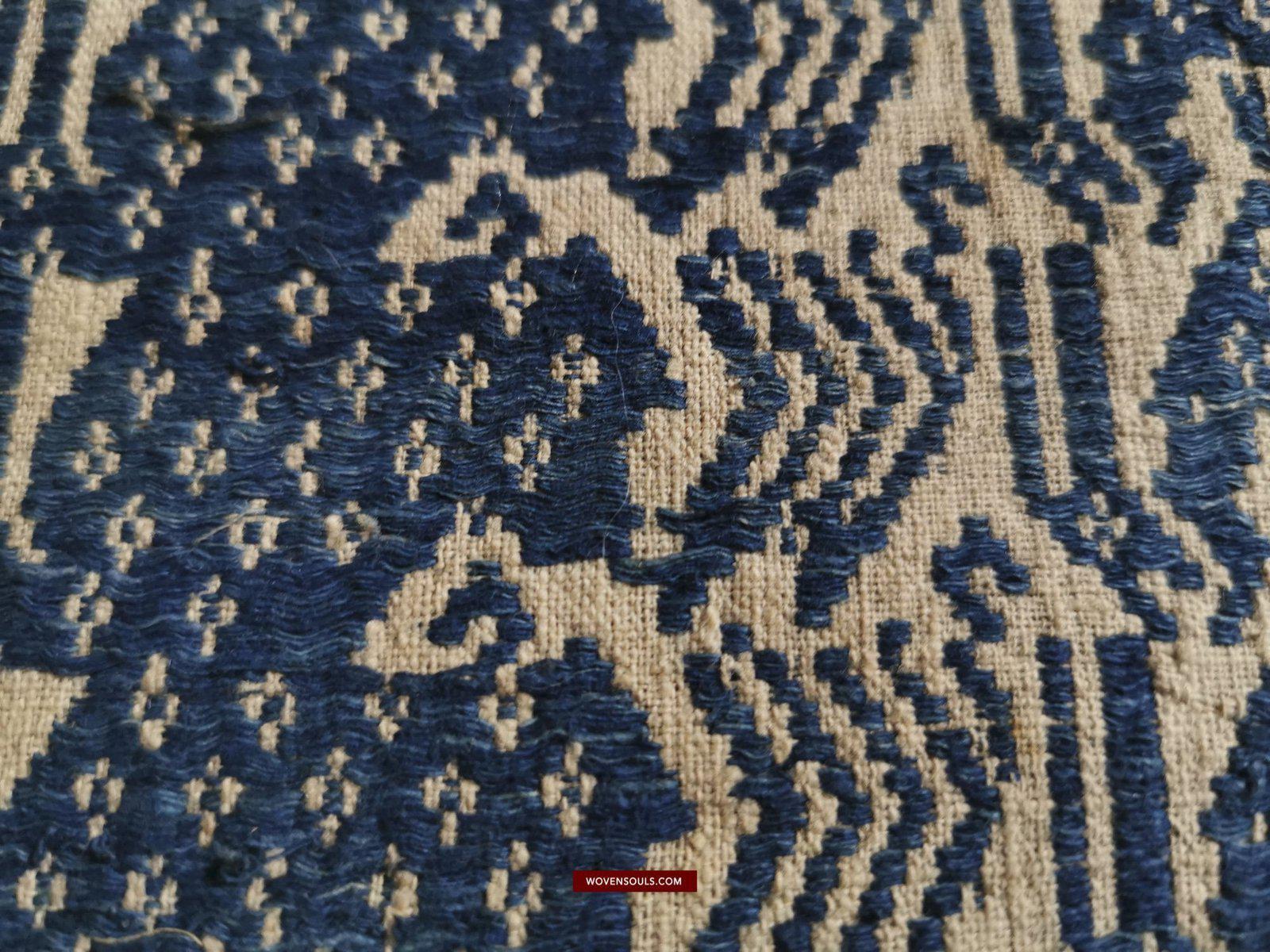 523 Antique Tampan Ship Cloth-WOVENSOULS-Antique-Vintage-Textiles-Art-Decor