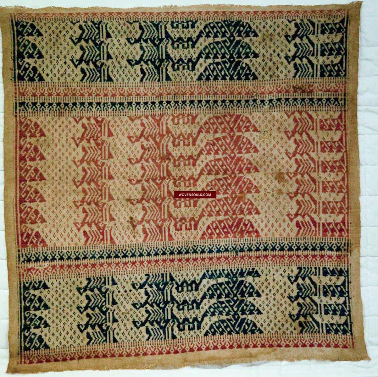523 Antique Tampan Ship Cloth-WOVENSOULS-Antique-Vintage-Textiles-Art-Decor