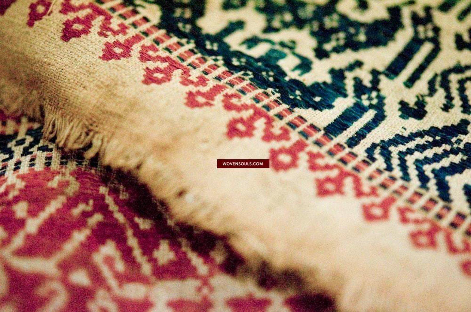 523 Antique Tampan Ship Cloth-WOVENSOULS-Antique-Vintage-Textiles-Art-Decor