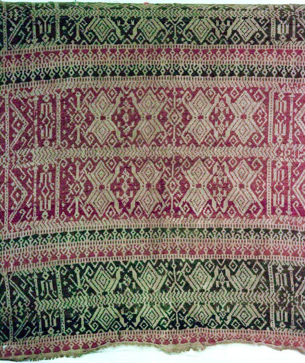 524 Antique Tampan Ship Cloth-WOVENSOULS-Antique-Vintage-Textiles-Art-Decor