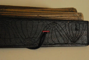 559 Rare Indian Manuscript Sanskrit Palm Leaf - Boeeta Bandaan - Important for Textile Lovers-WOVENSOULS-Antique-Vintage-Textiles-Art-Decor