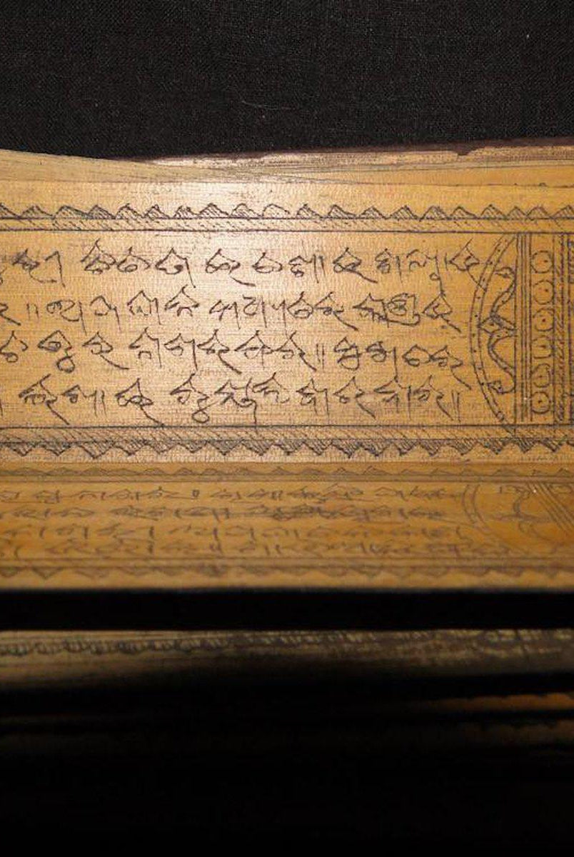 560 Old Indian Manuscript Rati Shastra Kama Sutra-WOVENSOULS-Antique-Vintage-Textiles-Art-Decor