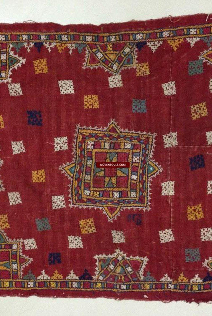 696 Square Piece-WOVENSOULS-Antique-Vintage-Textiles-Art-Decor