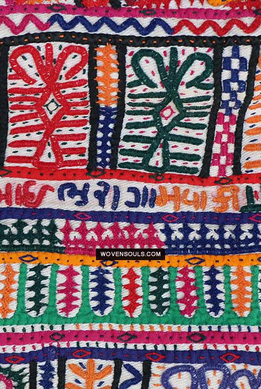 734 Vintage Rabari Dowry Bag-WOVENSOULS Antique Textiles & Art Gallery