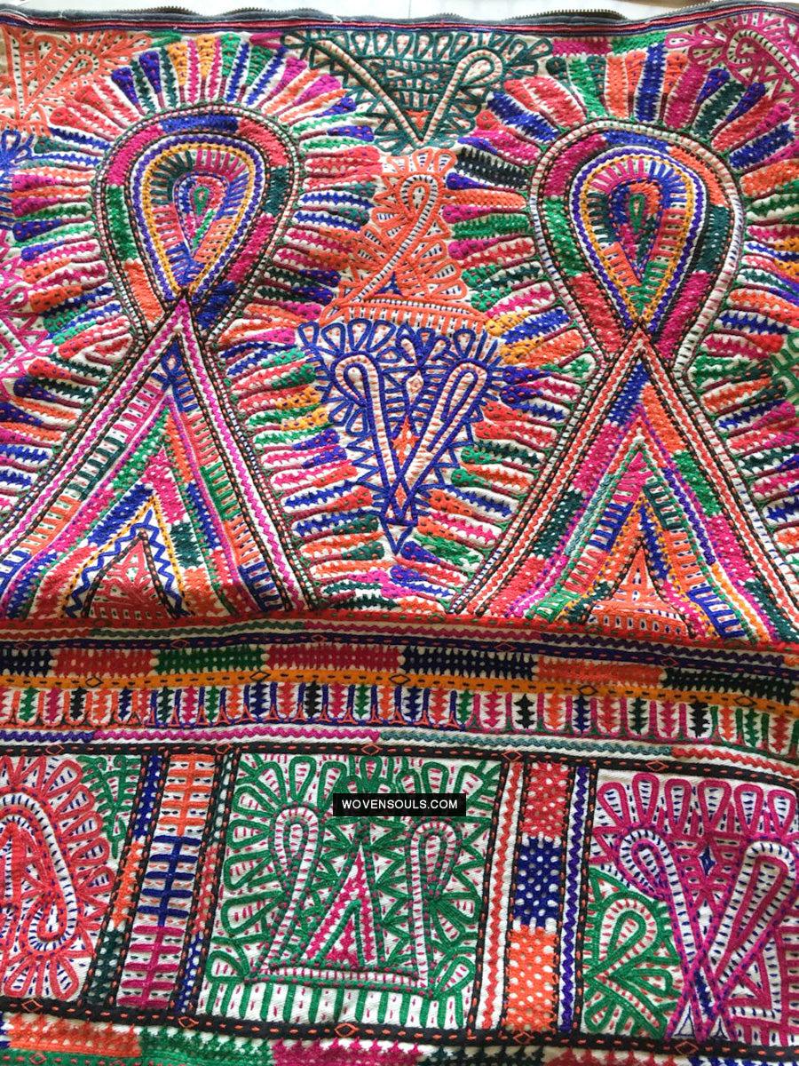 734 Vintage Rabari Dowry Bag-WOVENSOULS Antique Textiles & Art Gallery